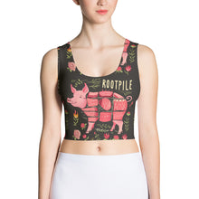 Crop Top - Rootpile Floral Pig