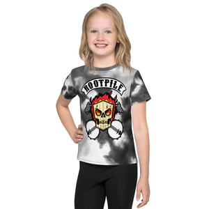 Kids crew neck t-shirt - Rootpile Skull