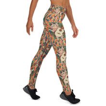 Yoga Leggings - Psychedelic Pig