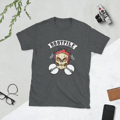 Short-Sleeve Unisex T-Shirt - Rootpile Skull